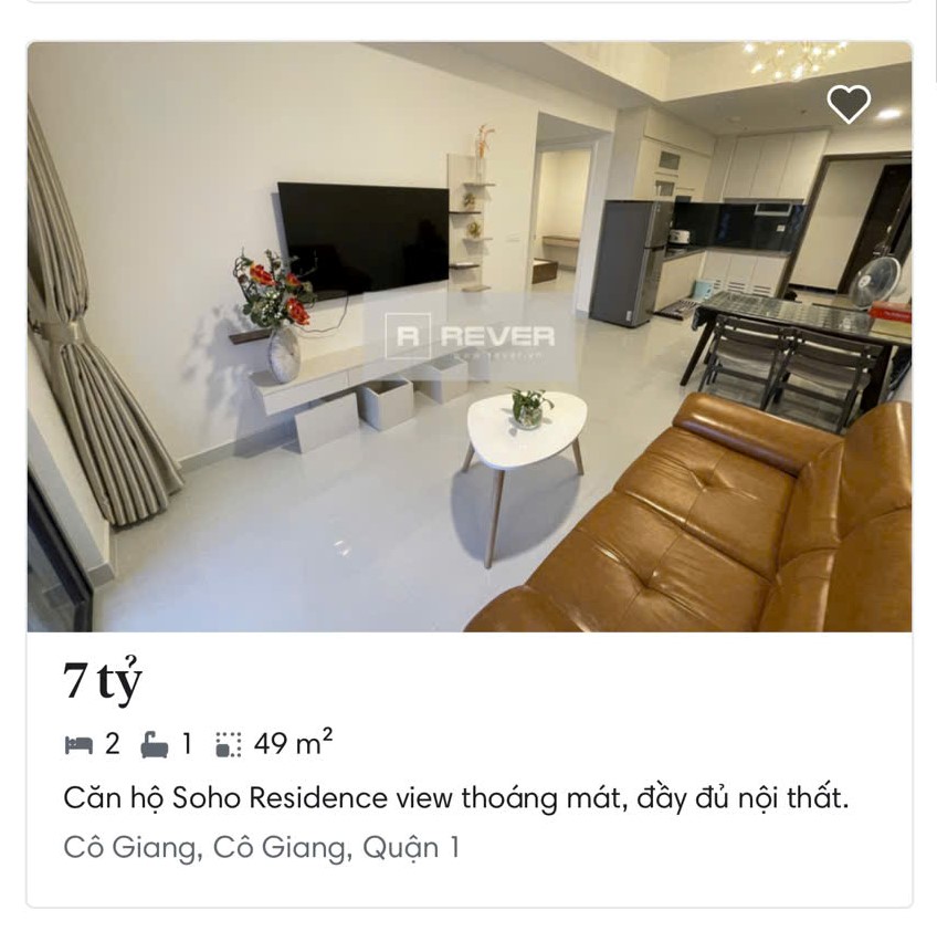 Căn Hộ Soho Residence